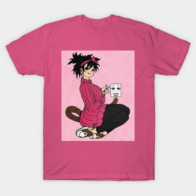 Best Saiyan Mamma Pink T-Shirt by TeeJay93